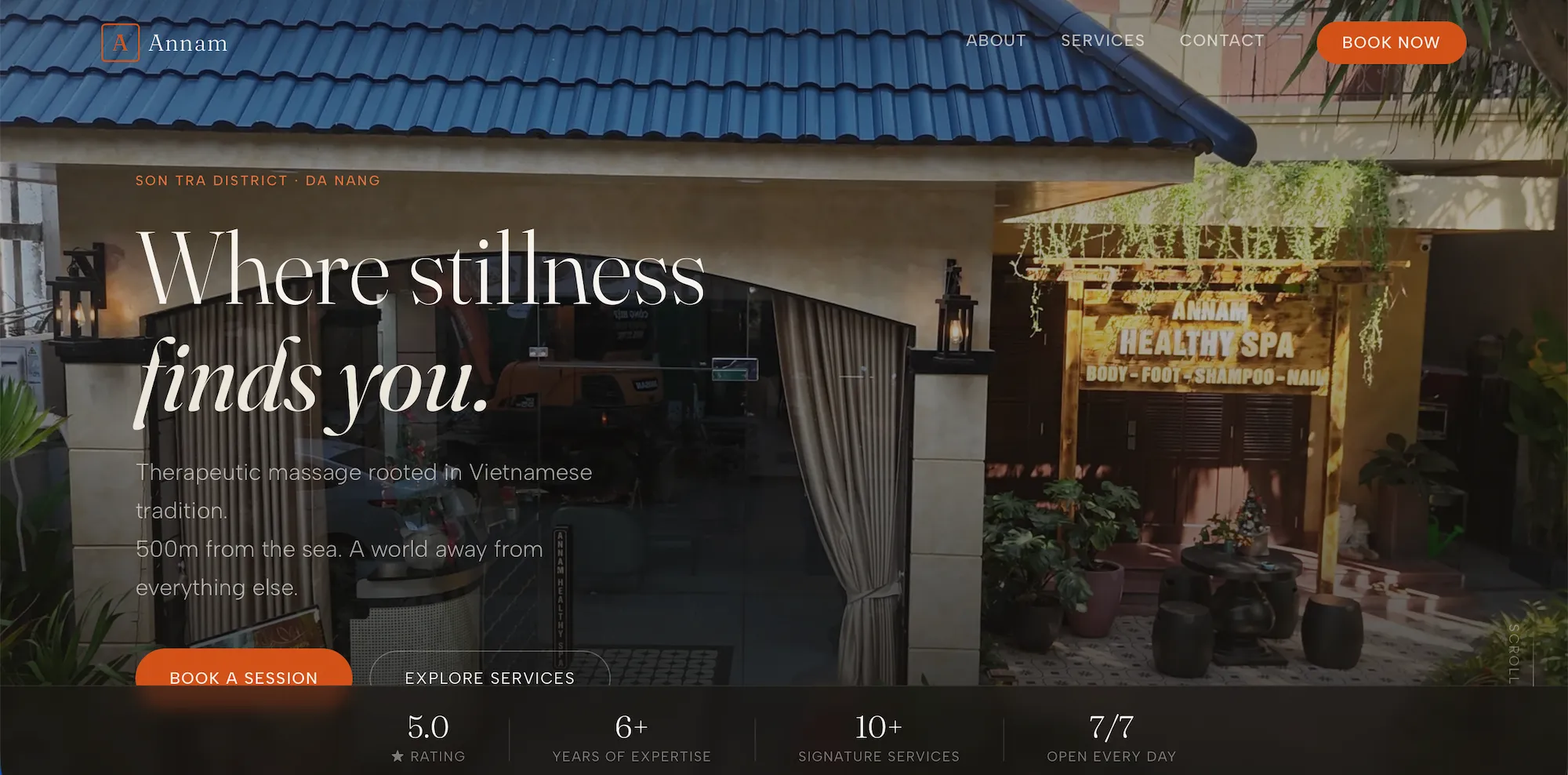 Preview of Marketing Landing Page